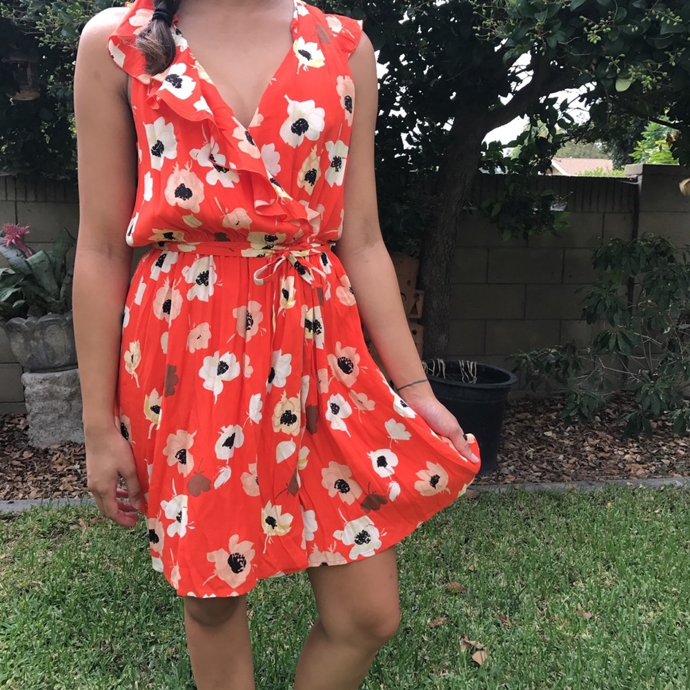 Zara floral dress
