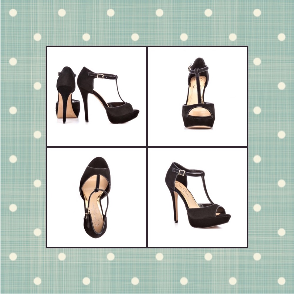 Jessica Simpson Bansi T-Strap Heels
