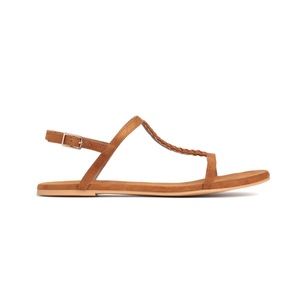 h&m • size 4.5 flat sandals h&m • size 4.5 flat sandals