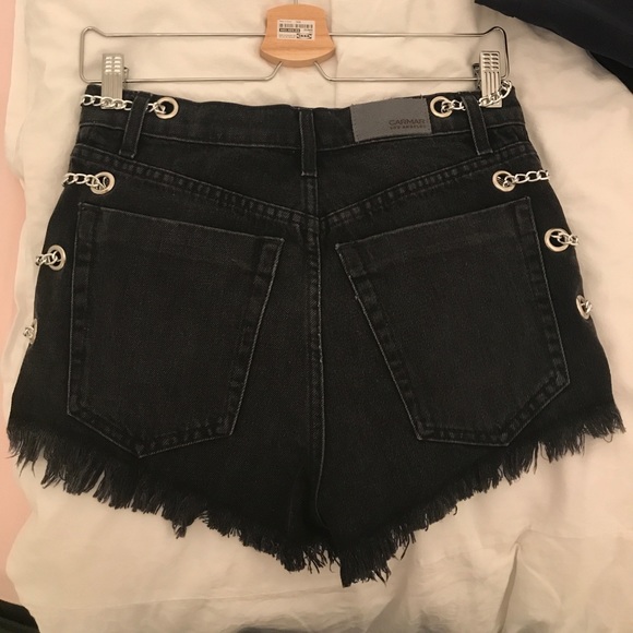 Carmar black denim shorts - Picture 4 of 7