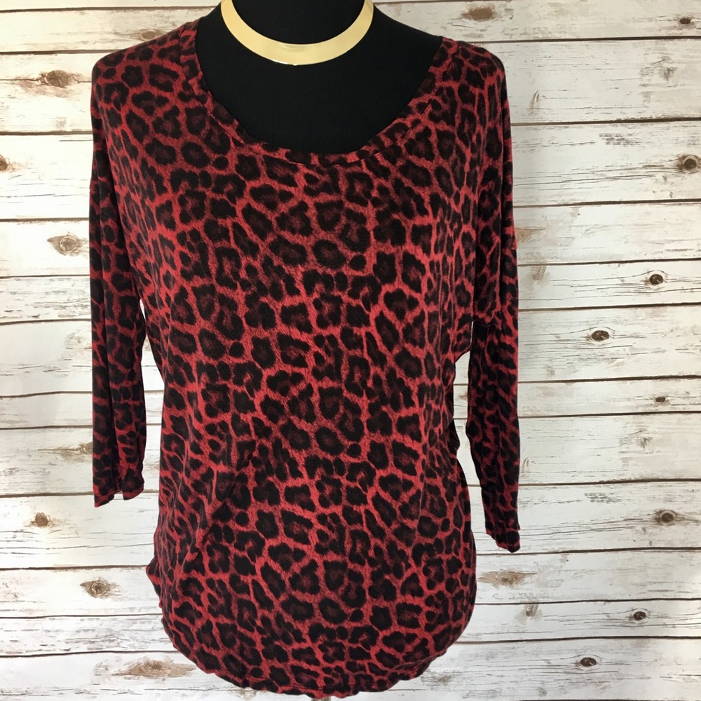 Women's Michael Kors Leopard Print Blouse