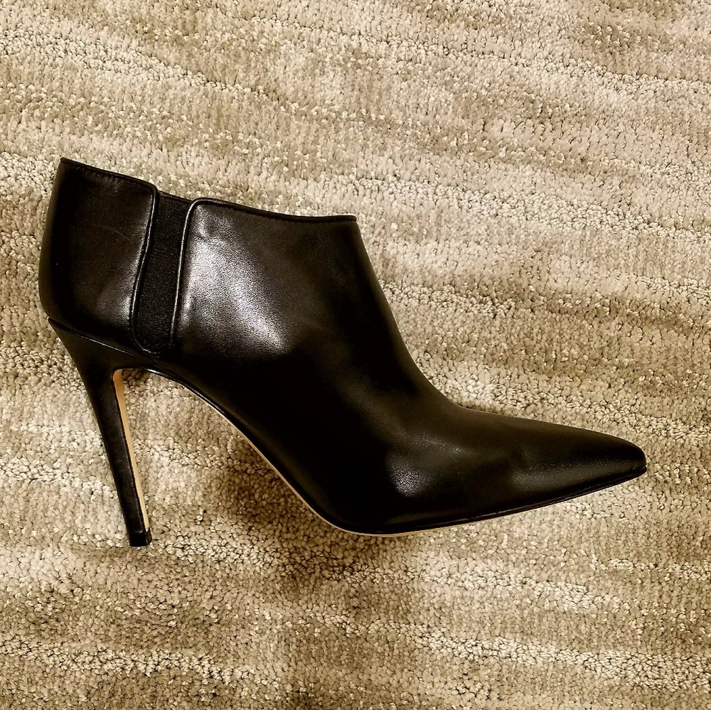 Ivanka Trump Black High Heel Booties