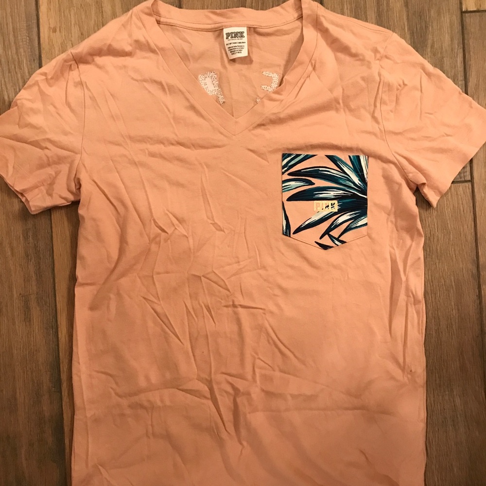 PINK pocket tee