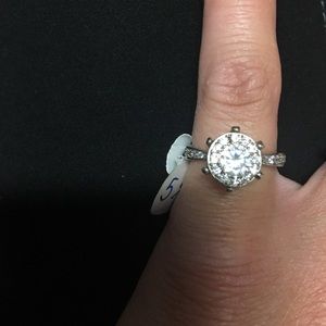 Brilliant on sterling silver Brilliant on sterling silver