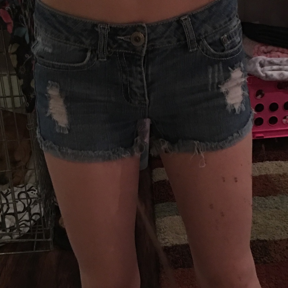 jean shorts