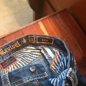 Rock Revival Crop Jeans