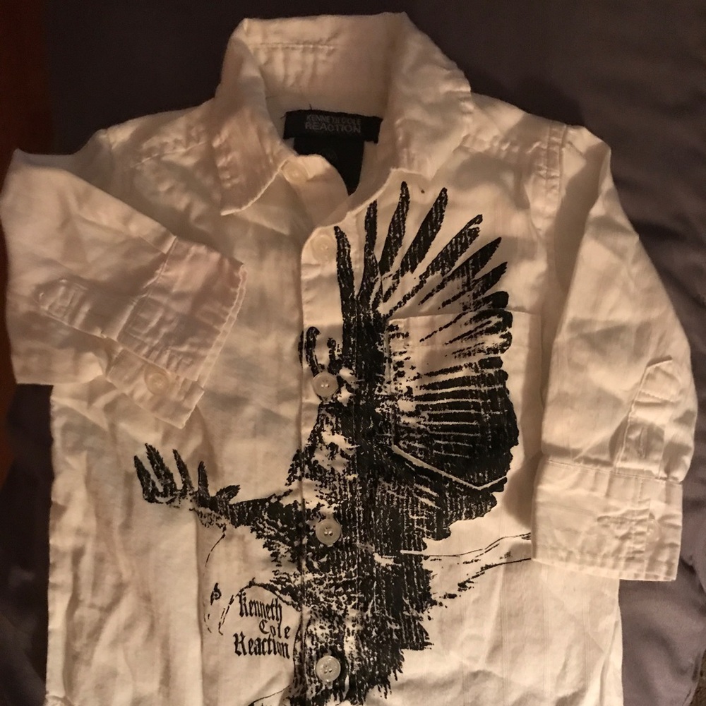 Barely worn Kennth Cole Reaction Shirt   For Baby!