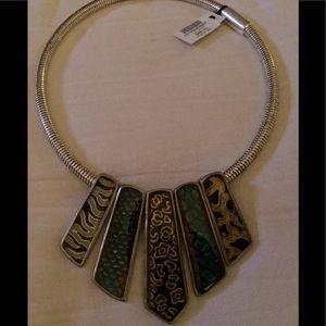 Chicos silver tone Pendant Choker Chicos silver tone Pendant Choker