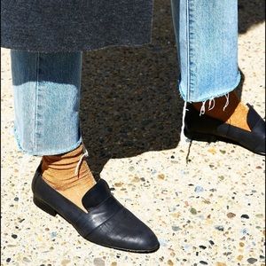 NIB Free People Collection Tux Slip-On Flat/Loafer