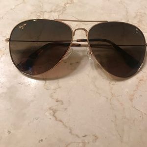 Maui Jim aviators Authentic! Style; Mavericks