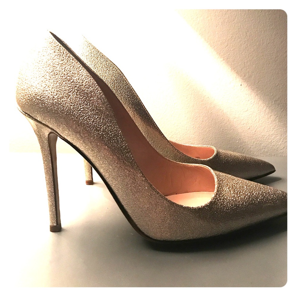 Kate Spade Metallic Pumps