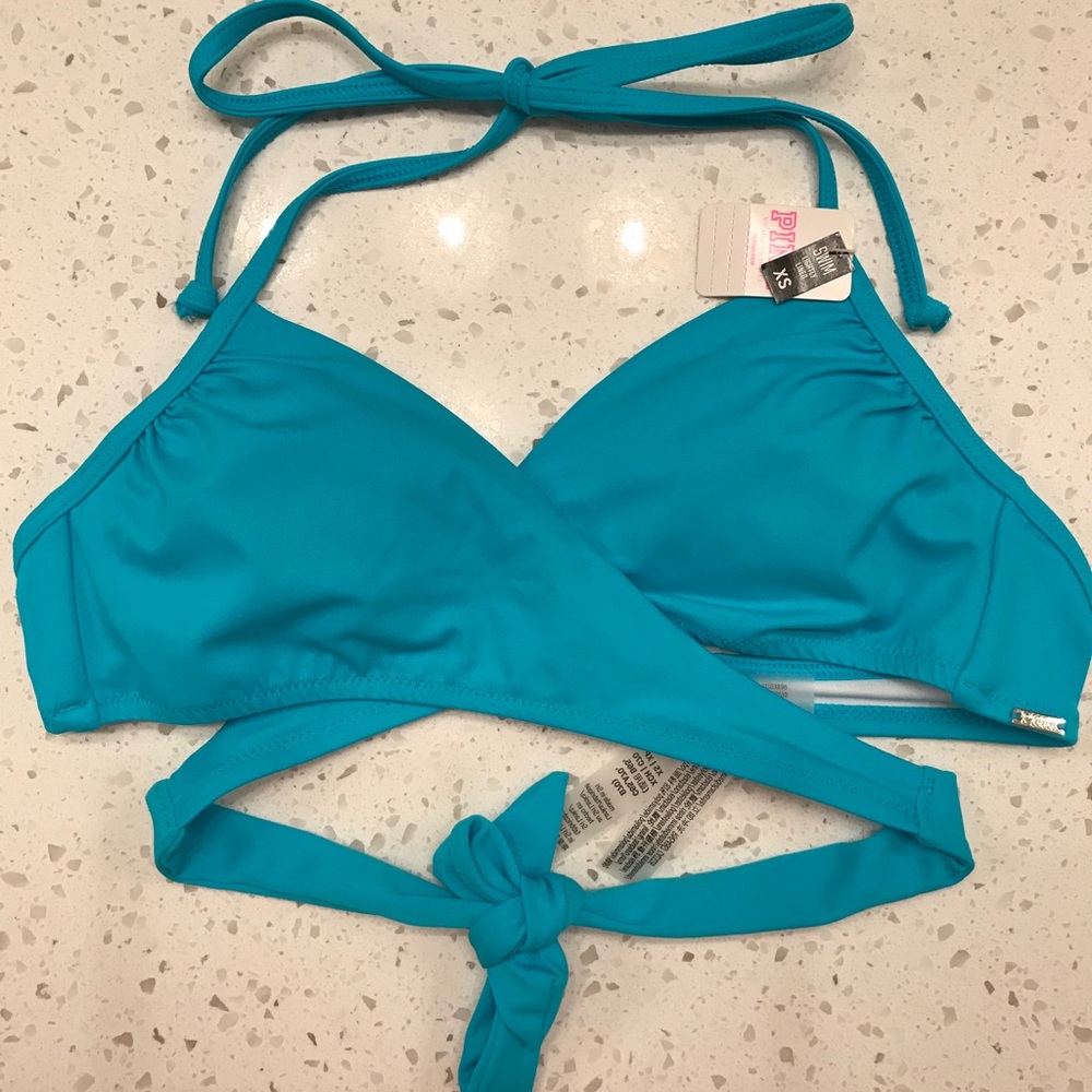 PINK swim top