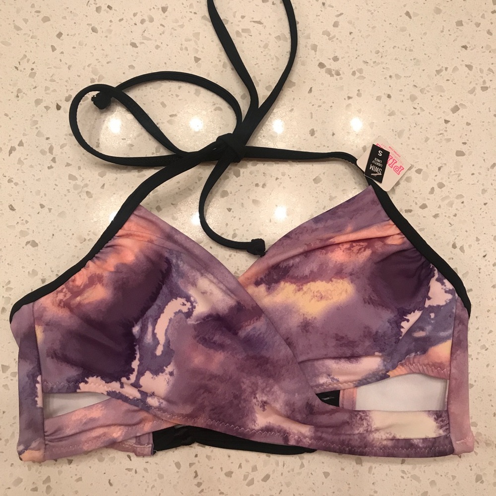 PINK swim top