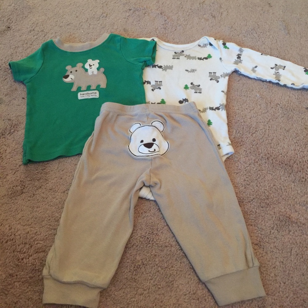 Carters 3 piece outfit
