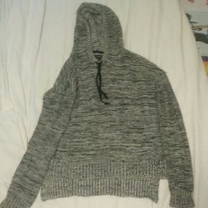 *DONATED!* Hooded soft knit sweater