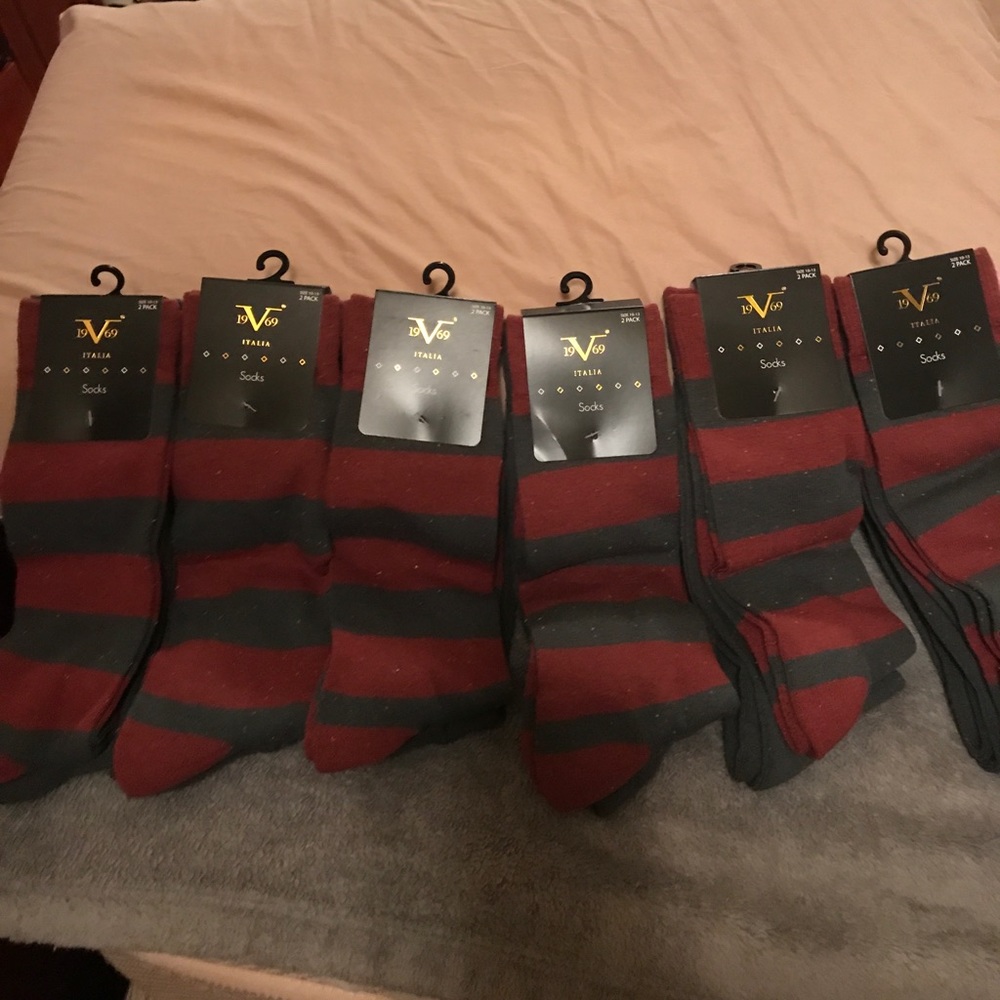 Sold❌❌VERSACE 12pairs men's boot socks