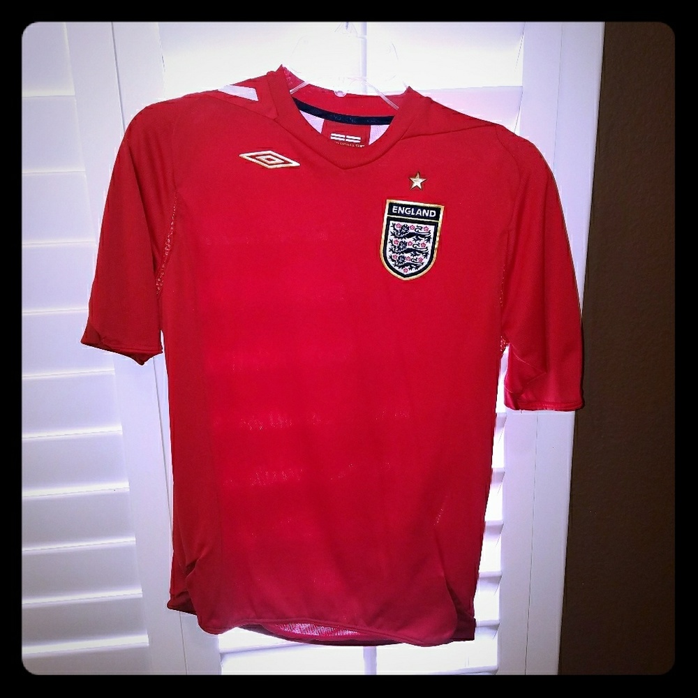 England soccer team jersey