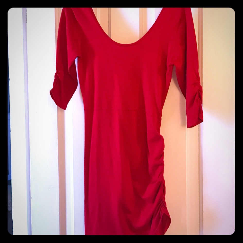 Red dress
