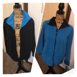 Reversible zip up Reversible zip up