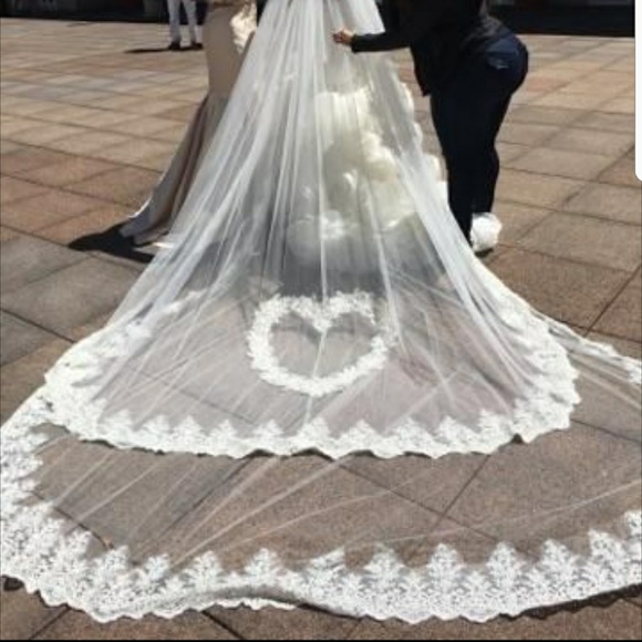 Double Layer Cathedral Veil