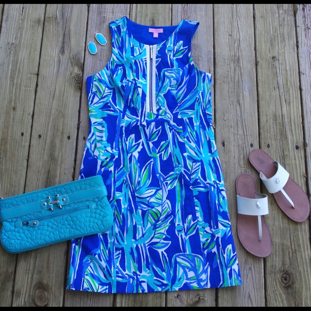 Lilly Pulitzer Blue Crush Bamboom Penelope Shift