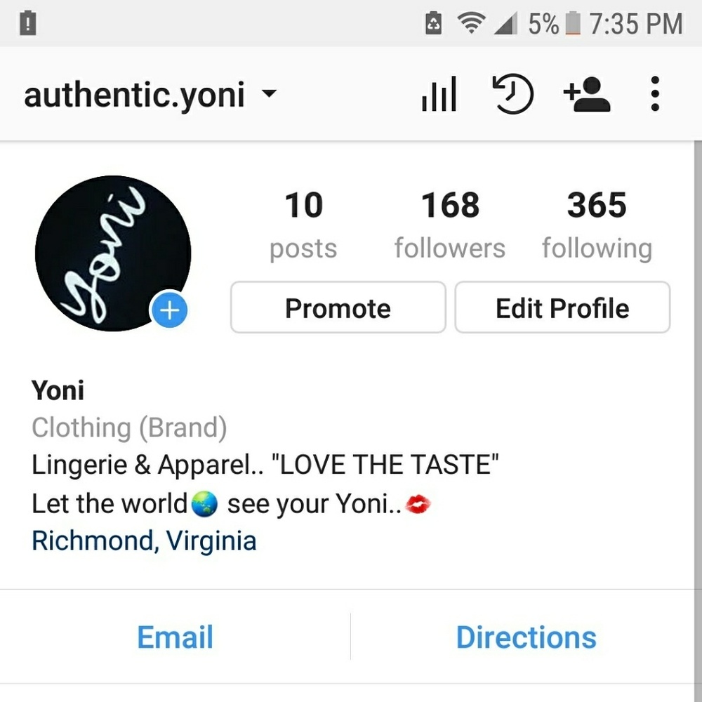 Yoni Lenserie & Apparel