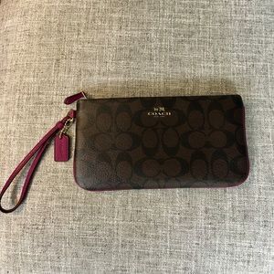 COACH wristlet