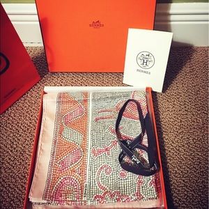 100% authentic Vintage Hermes Scarf 100% authentic Vintage Hermes Scarf