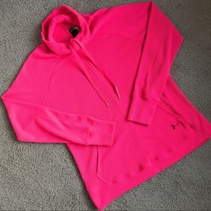 Under Armour Neon Pink Thermal Pullover