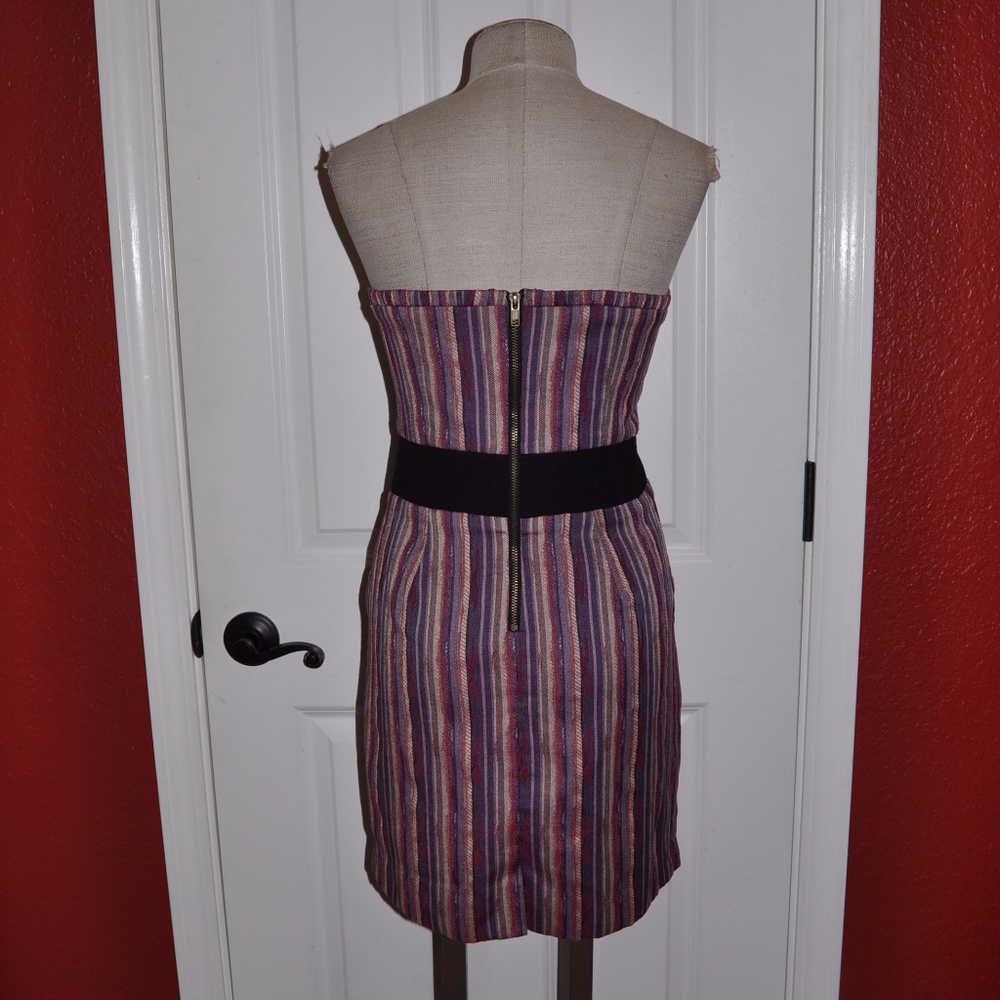 TUSALE LUCCA COUTURE Ethnic Stripe Strapless Dress - Picture 6 of 8