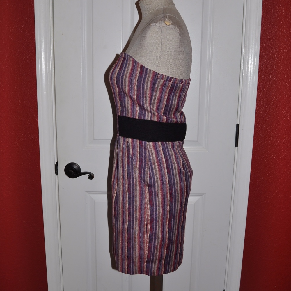 TUSALE LUCCA COUTURE Ethnic Stripe Strapless Dress - Picture 5 of 8