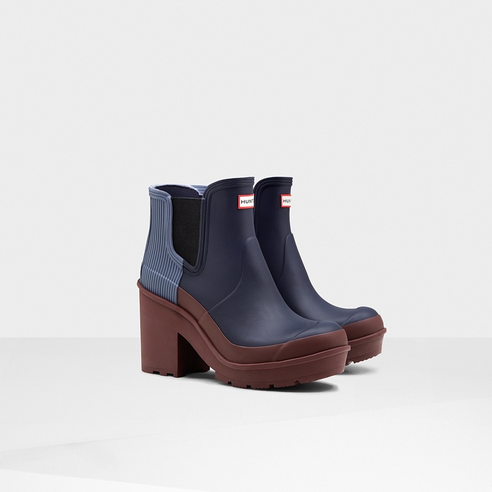 Hunter Chelsea Heeled Boots
