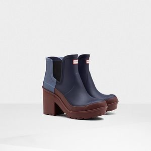 Hunter Chelsea Heeled Boots