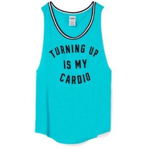 Victoria's Secret Pink Boyfriend Tank Size Small Victoria's Secret Pink Boyfriend Tank Size Small