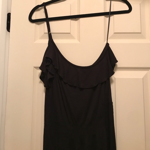American eagle outfitters one shoulder black dress - Picture 3 of 4