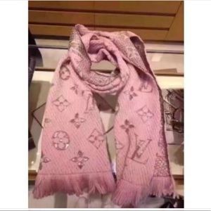 Pink L--V scarf Pink L--V scarf