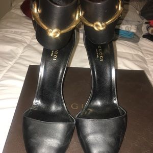 Gucci Ursula ankle strap pump