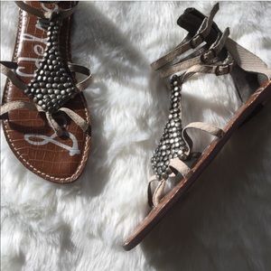 Sam Edelman Ginger cream colored gladiators Sam Edelman Ginger cream colored gladiators