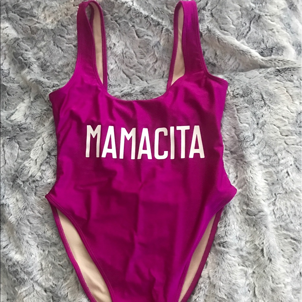 Private party pink mamacita swimsuit