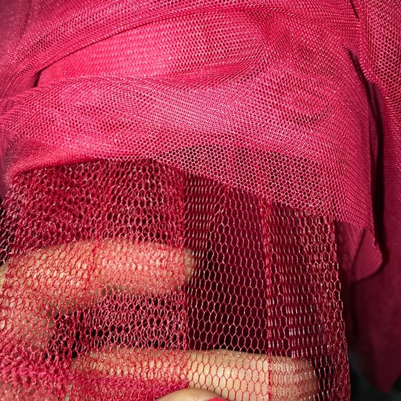 Formal red cocktail dress size 9 by Nights - Picture 3 of 5