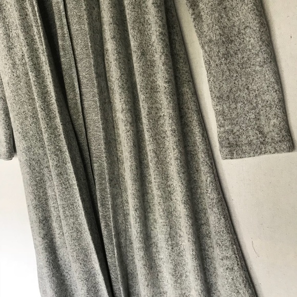 BF SALE FIRM HEATHER Gray duster cardigan - Picture 5 of 8