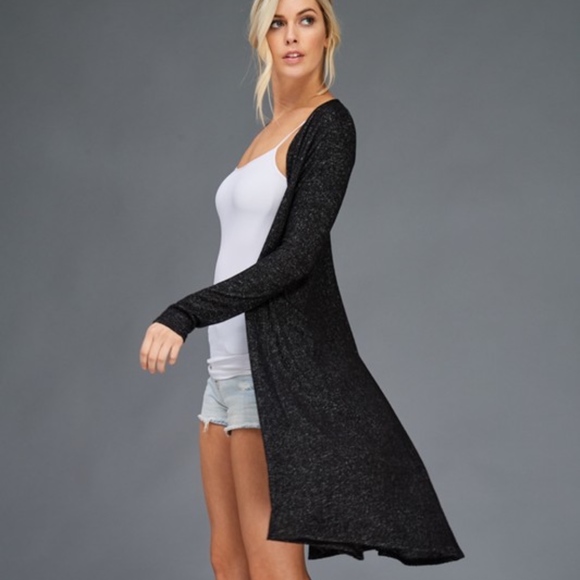 BF PRICE FIRM Dark Gray Duste Cardigan - Picture 3 of 3