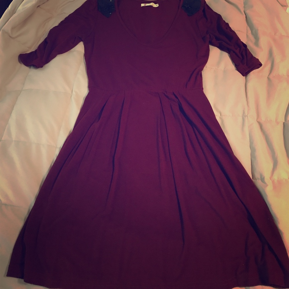 tulle above the knee dress