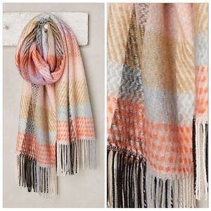 NWOT Pastel Plaid Scarf NWOT Pastel Plaid Scarf