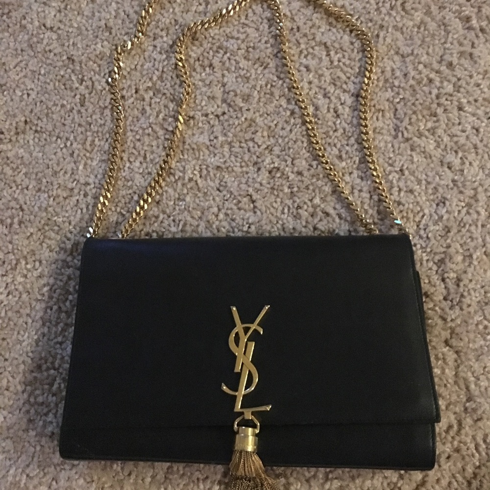 YSL MEDIUM KATE TASSEL SATCHEL