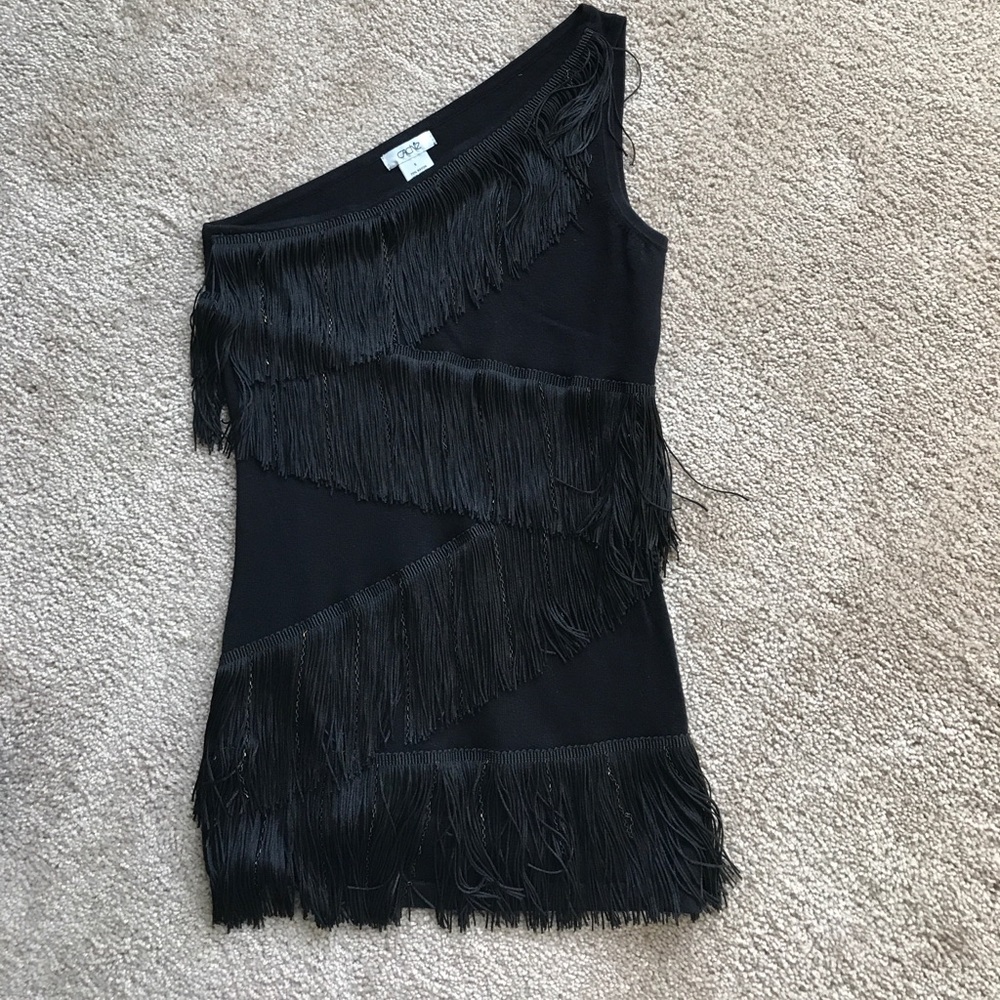 NWOT. Cache one shoulder top. Perfect condition