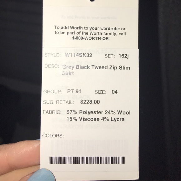 Pencil skirt brand new with tags - knee length - Picture 5 of 5