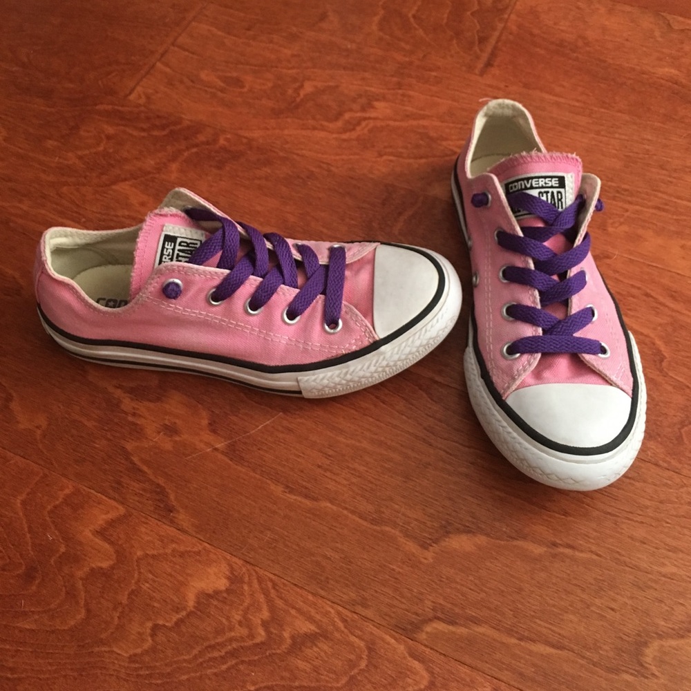 Pink/Purple Converse