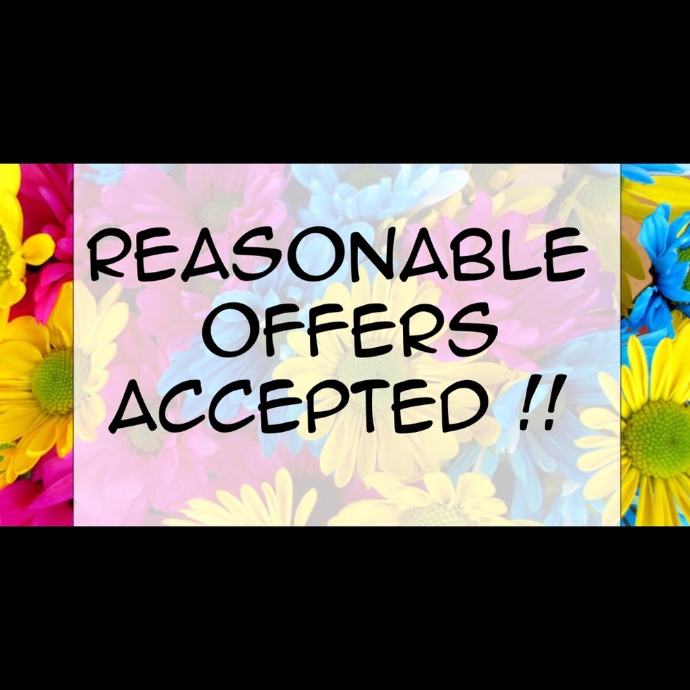 Make me an offer. All reasonable offers accepted.