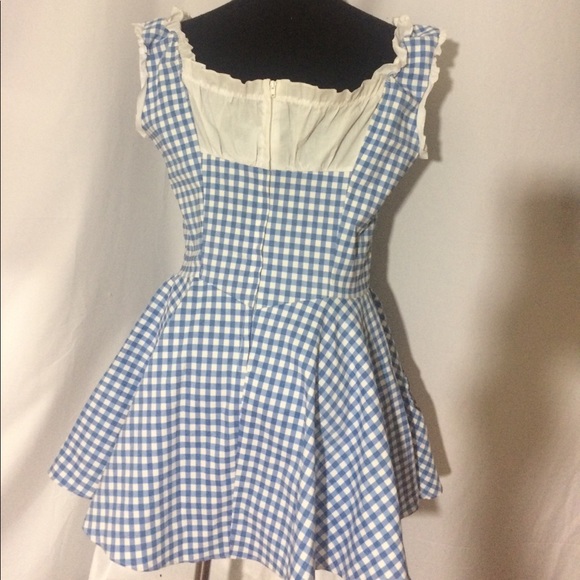 Custom Pink Floyd Wizard of Oz blue gingham dress - Picture 5 of 8